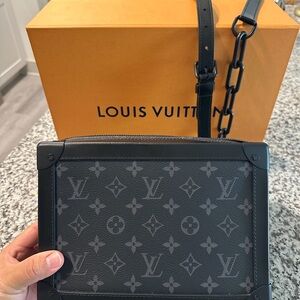 Louis Vuitton Graphite Monogram Messenger Bag